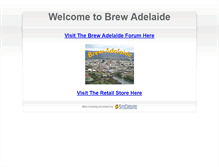 Tablet Screenshot of brewadelaide.com